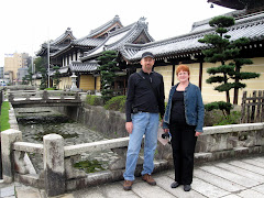 CJ and Jean at Buddhist temple