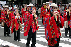 bamboo flute and drum band