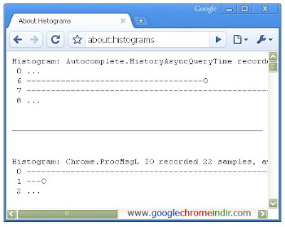 Google Chrome Fonksiyonları İstatistiği