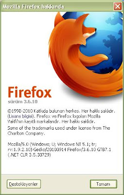 Mozilla Firefox 3.6.10