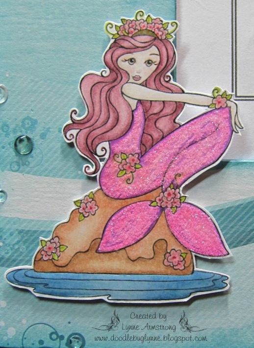 Doodlebug designs harmony mermaid frame Doodlebug designs harmony mermaid frame