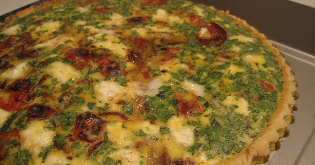 Corcoran Street Kitchen TomatoGoat Cheese Quiche