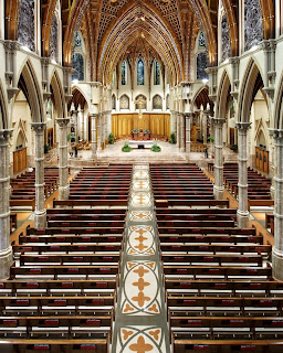 holy cathedral name chicago downtown catholic church fire mass churches guardianangel today 1926 rosary begins trip interior illinois mary morning