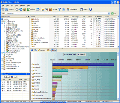 FolderSizes goes far beyond