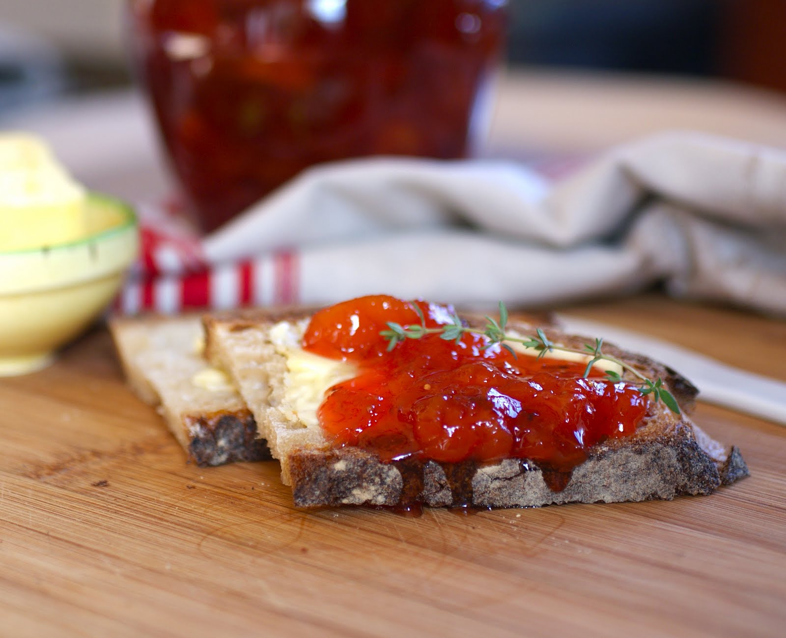 2 Stews Peach and Fig Jam with Thyme