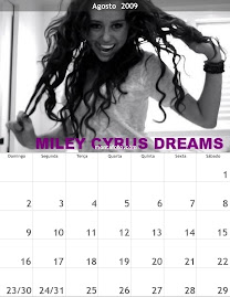 CALENDÁRIO MILEY DREAMS