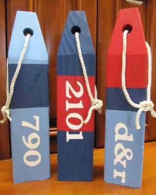 wood buoys