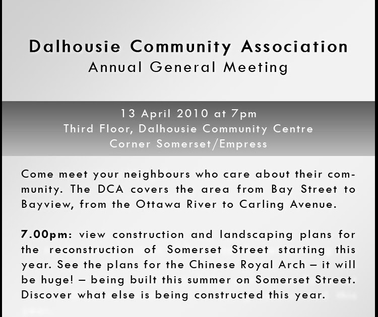 Dalhousie Community Association