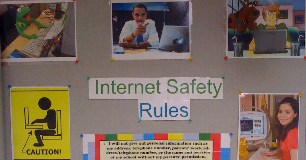 Mr. M's Computer Lab Blog New Safety Bulletin Board