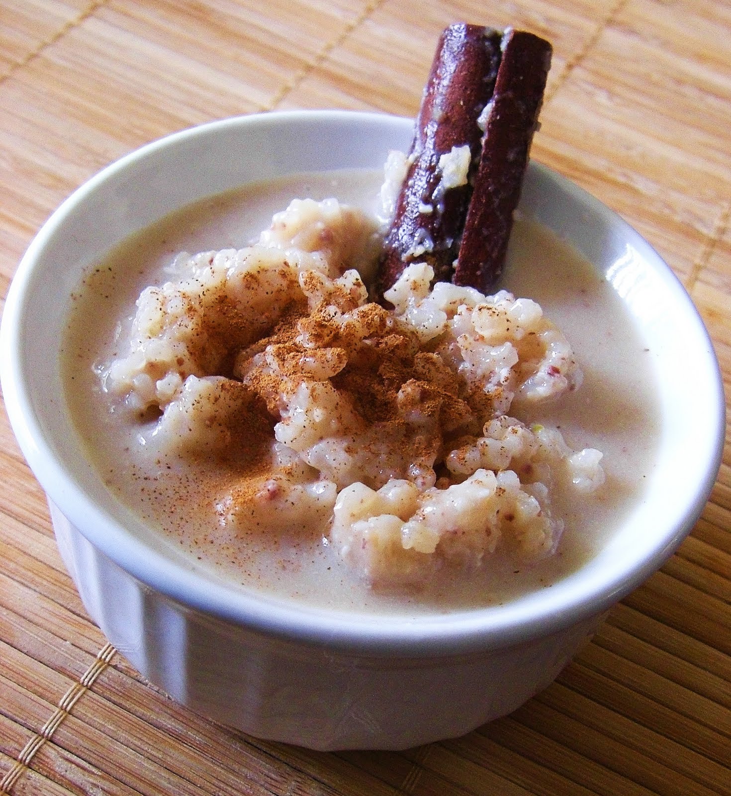 cinnamon rice pudding