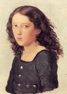 Felix Mendelssohn Bartholdy im Alter von 12 Jahren, Ölskizze von Carl Joseph Begas (1821)