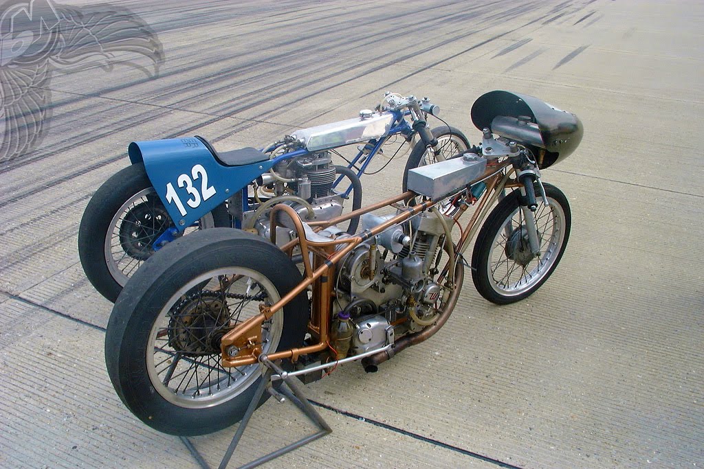 single-cylinder drag bikes