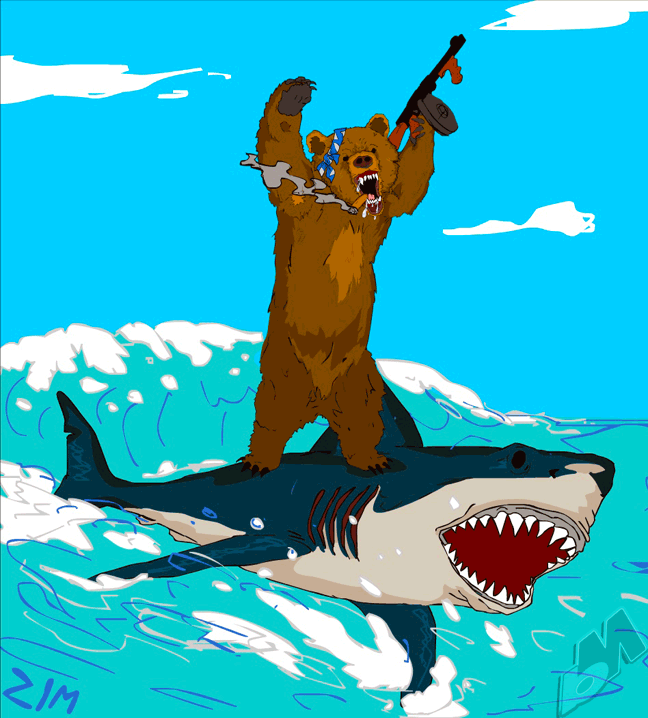 automatic-rifle_bear-riding-shark.gif