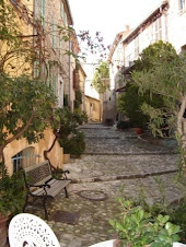 Rue piétonne devant Lou Nidou