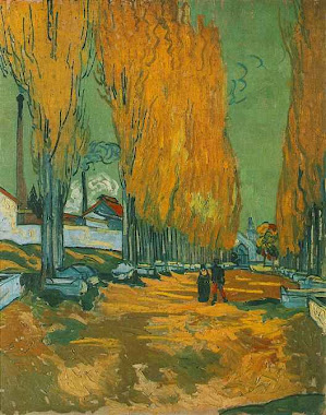 Arles, Alyscamps peints par Van Gogh