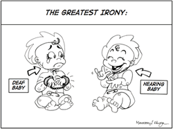 This irony was first exposed