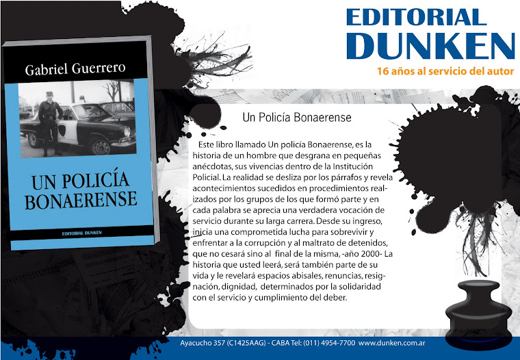 Libro "Un Policia Bonaerense"