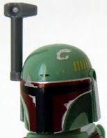 New Boba Fett Minifigure Helmet