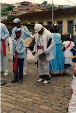 Congadeiro Mestre Tiãozinho Moçambique de Santa Efigênia BH (1992)