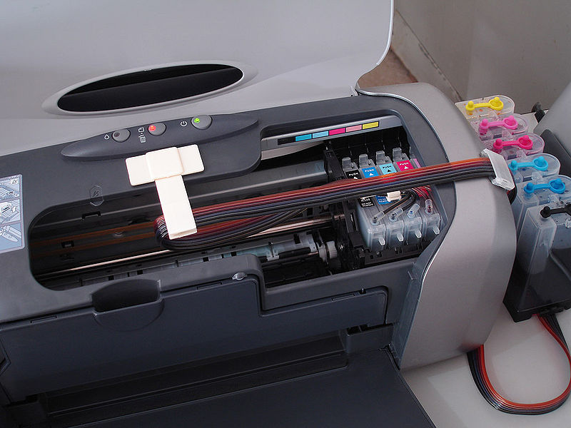 Qual o tipo de impressora mais utilizado?