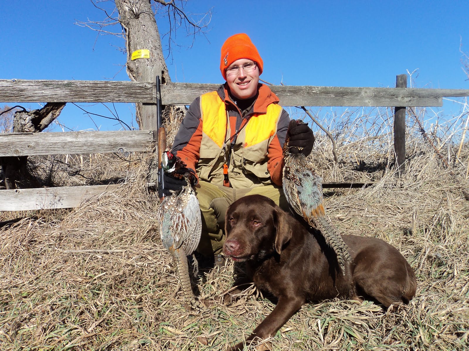 Herman Brothers Blog Pheasant Hunting then Ice Fishing!