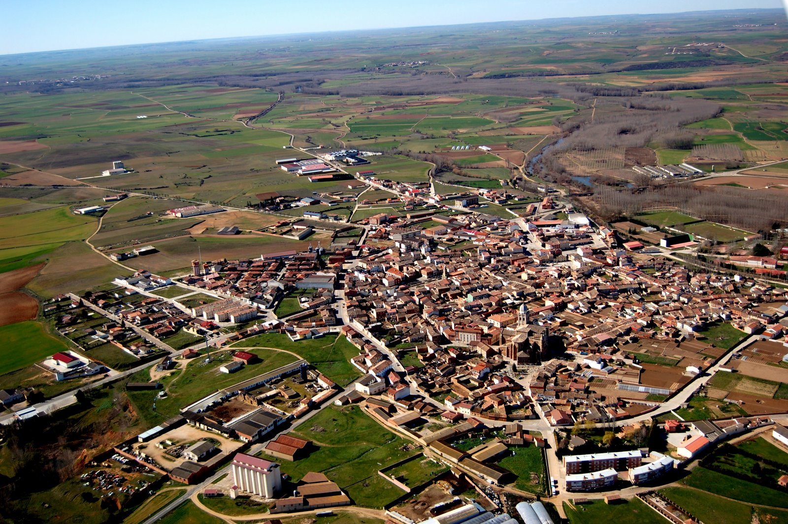 Melgar de F,desde el aire