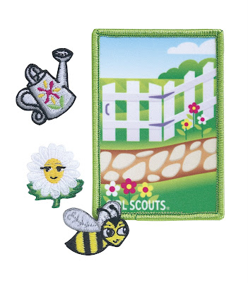 Daisy Flower Garden Journey Patch