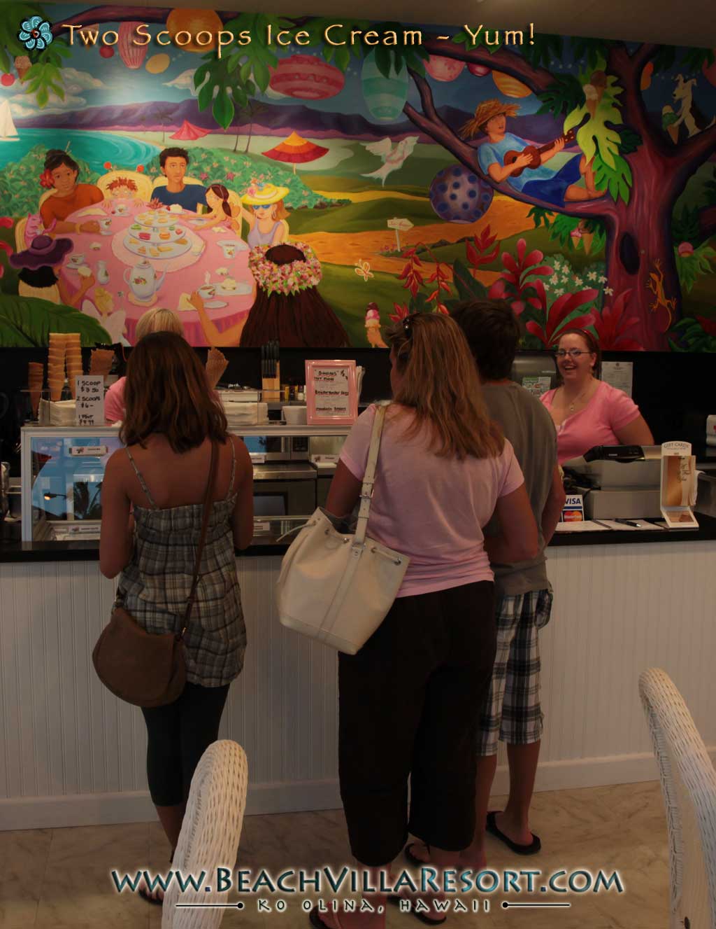 Two Scoops Ice Cream in Ko Olina Station