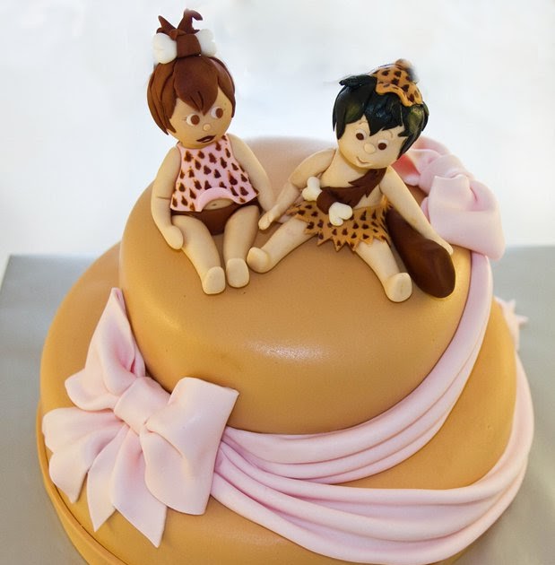 Cakeful House Çakıl & Bambam konseptli pasta