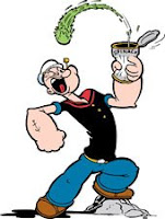 espinacas y popeye
