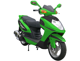 Green Moped