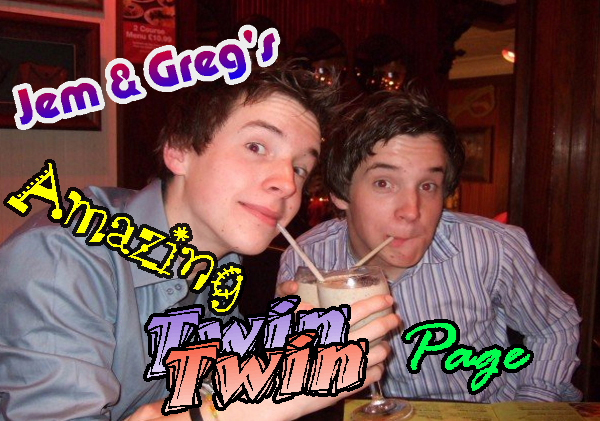 Jem & Gregs Amazing Twin Page