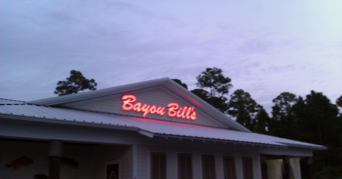 I'd eat it. Bayou Bills Crab House, Santa Rosa Beach, Florida