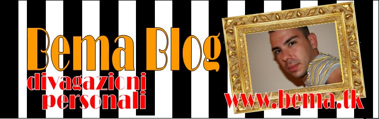 BEMA BLOG divagazioni personali
