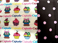Cupcakes com marron de poás rosa