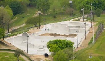 Lee and Joe Jamail Skatepark