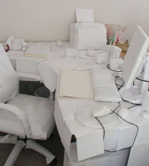 Awesome office cubicle pranks 21 Pics Curious, Funny Photos / Pictures
