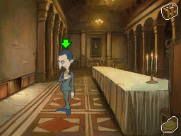 Professor Layton and the Diabolical Box Walkthrough: 136 The Hidden Door