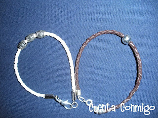 Pulseras cuero