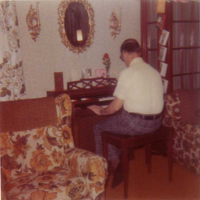 Tommy Playing the Organ - Woonsocket 1969