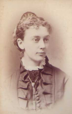 Young Woman with Pretty Nose and Ruffles
