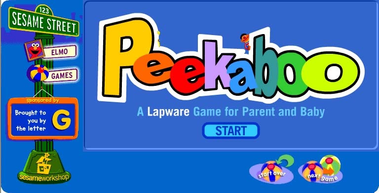 sesame street peek a boo