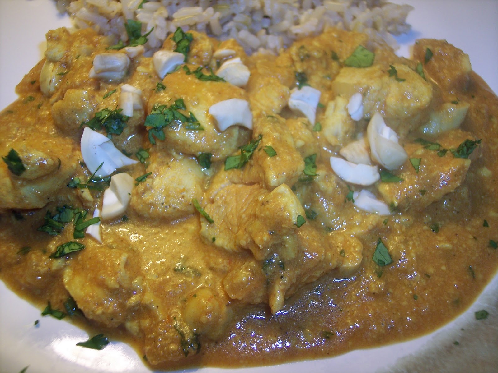 Savory Moments Cashew chicken korma