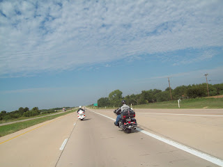 West bound on US 287.