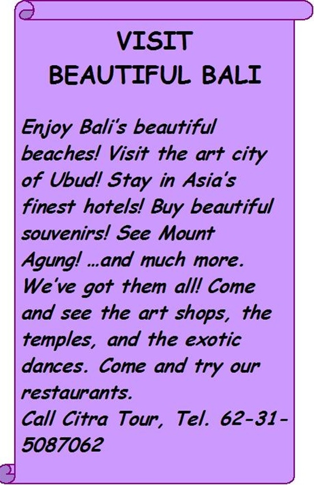 evita s tutor blog advertisement advertisement text example