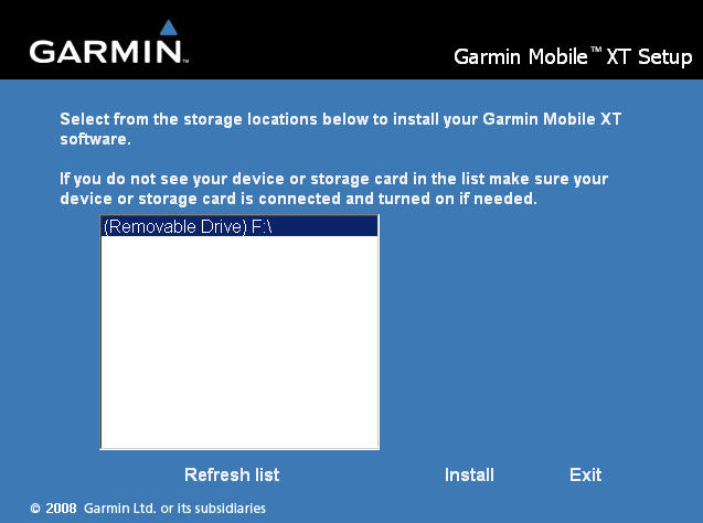 Emanduels Garmin Mobile XT on Nokia E72