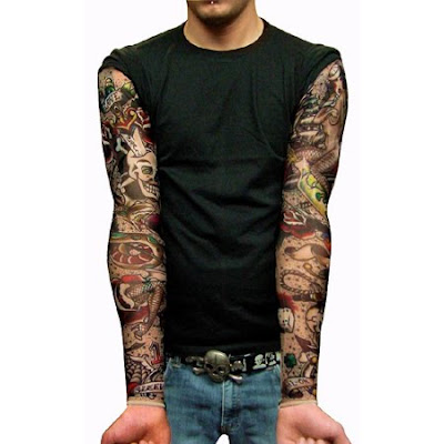 Tattoo Sleeves are a real alternative, permanent tattoo.