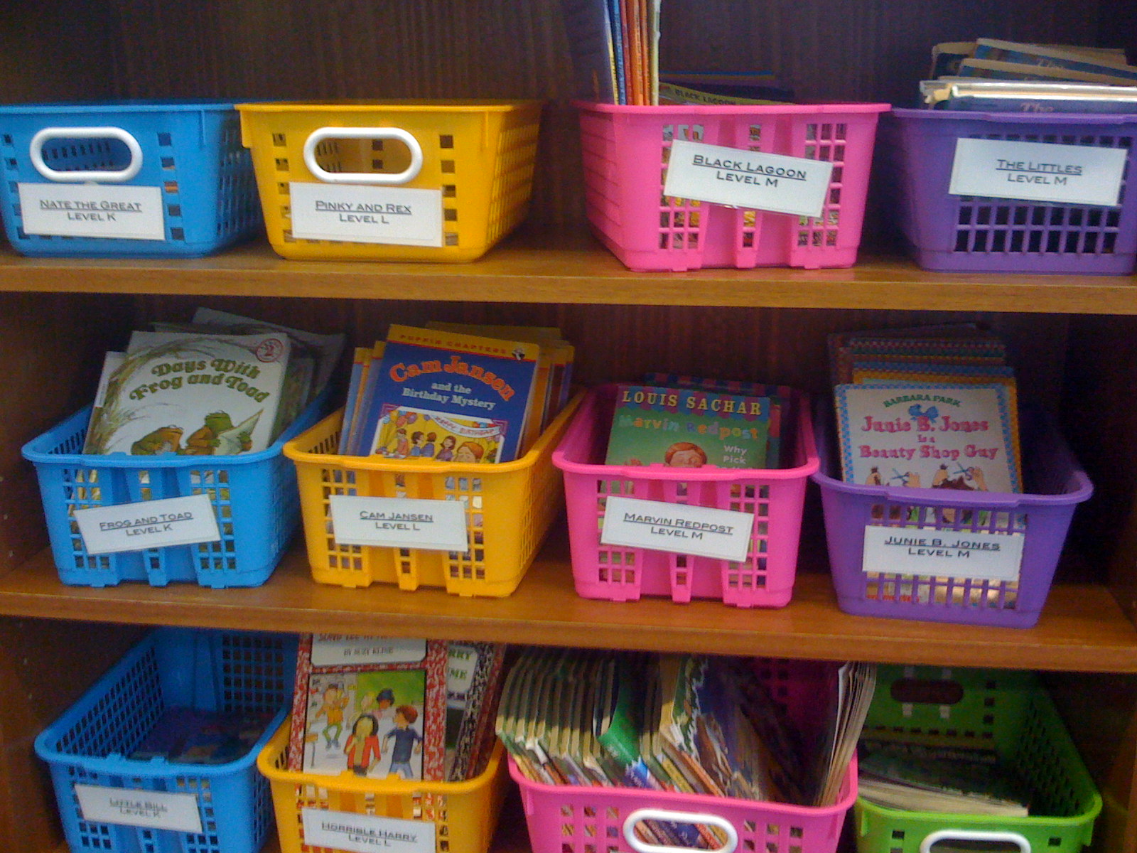 Read. Write. Play. Classroom Library Photos