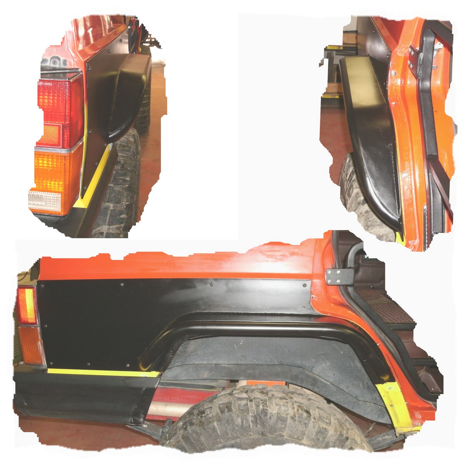 Tomken Projects New XJ 4 Door Steel Tube Fenders