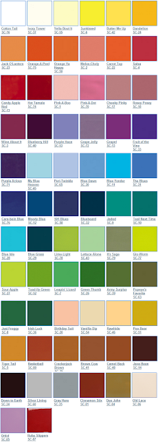 Mayco Color Chart